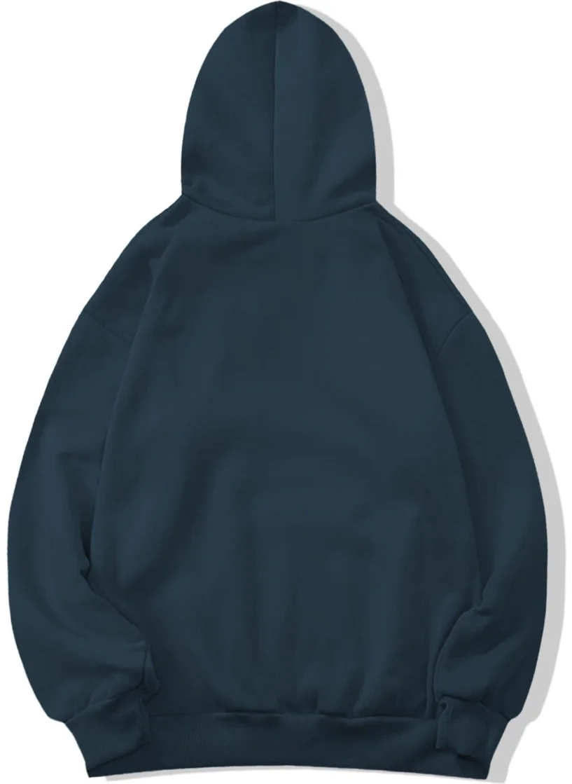 بي ار زد كولكشن Unisex Oversize Basic Hoodie