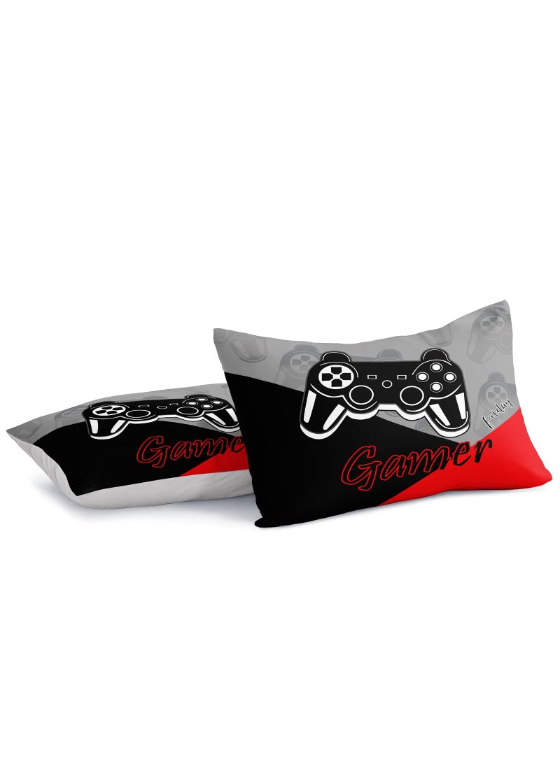 Z.Jian HOME Z.Jian HOME Gaming Comforter for Boys Teen Game Contoller Bedding Set for Kids Down Alternative Comforter for All Season Gamer Home Decor for Comforter Set Full 1 Comforter with 2 Pillowcases  - Image 3