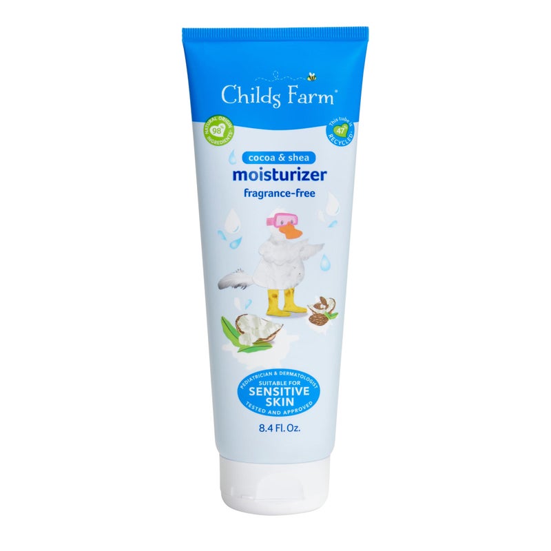 Childs Farm Moisturizer, Fragrance-Free 250ml 8.4 Fl Oz - Image 1