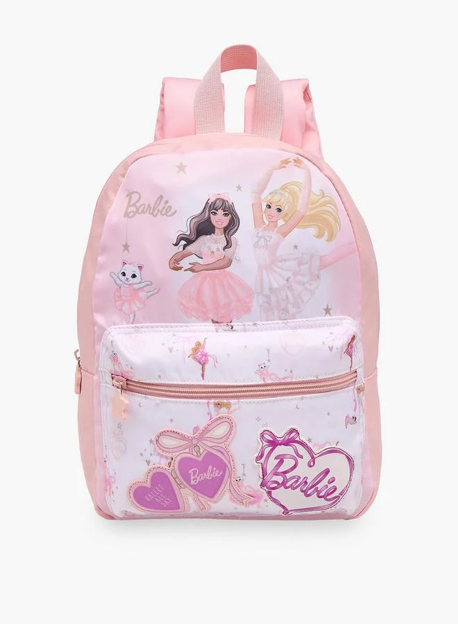 Barbie School Backpack With Adjustable Straps - 23x9x32 CM