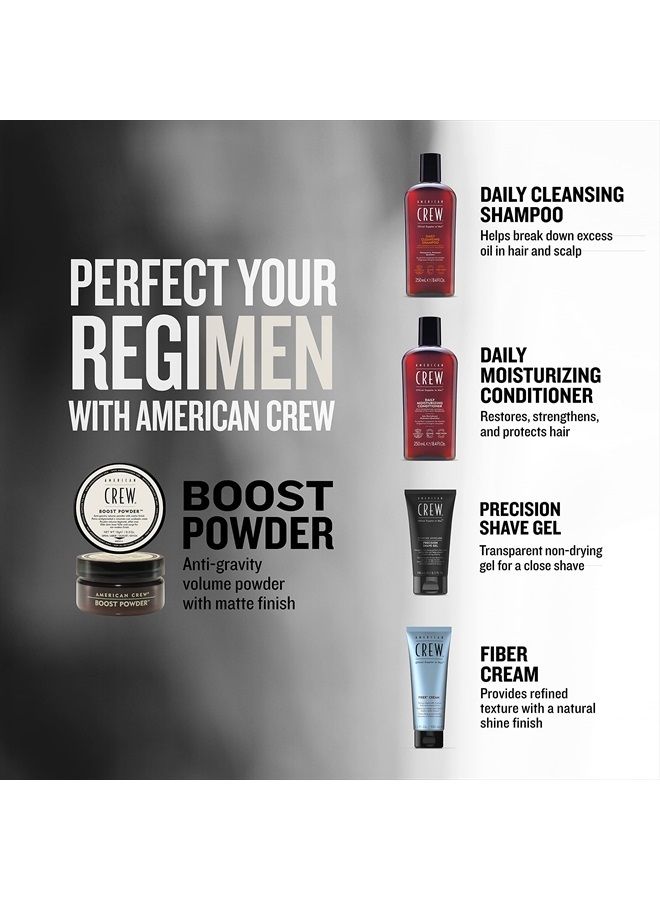 AMERICAN CREW بودرة تعزيز الشعر للرجال من أمريكان كرو، توفر رفع وحجم، 0.3 أونصة - Image 5