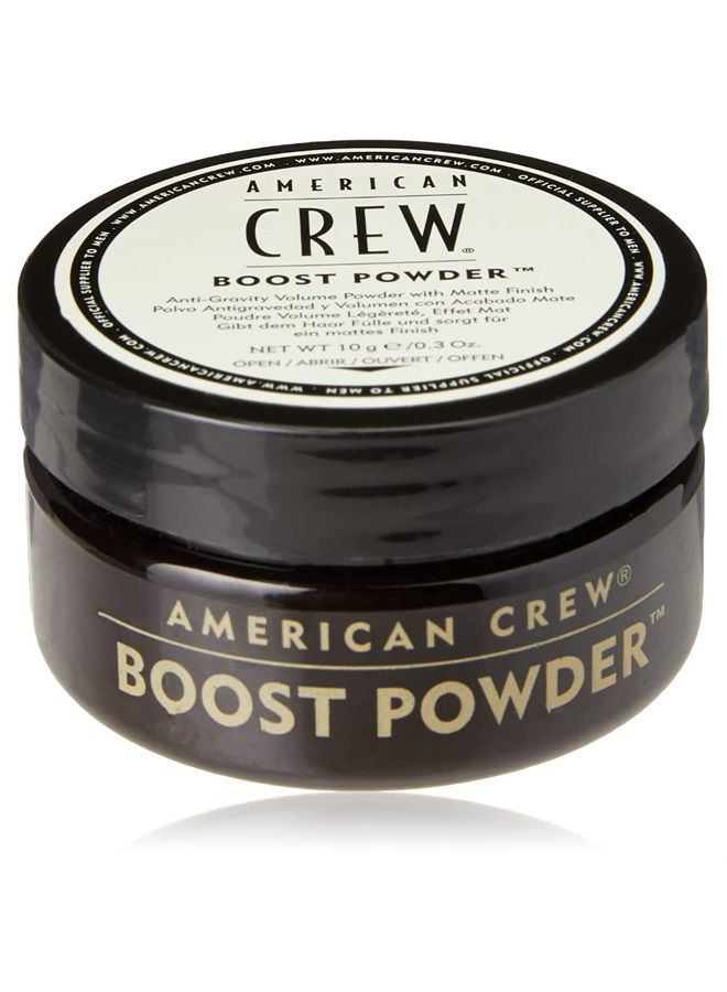 AMERICAN CREW بودرة تعزيز الشعر للرجال من أمريكان كرو، توفر رفع وحجم، 0.3 أونصة - Image 1