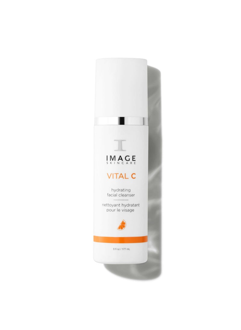 IMAGE SKINCARE IMAGE Skincare, VITAL C Hydrating Facial Cleanser, Gentle Face Wash with Vitamin C, E and A, 6 fl oz 