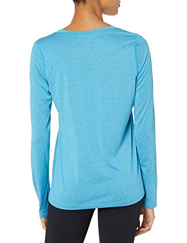 Hanes womens O9309 athletic shirts, Underwater Blue Heather, Large US - Image 5