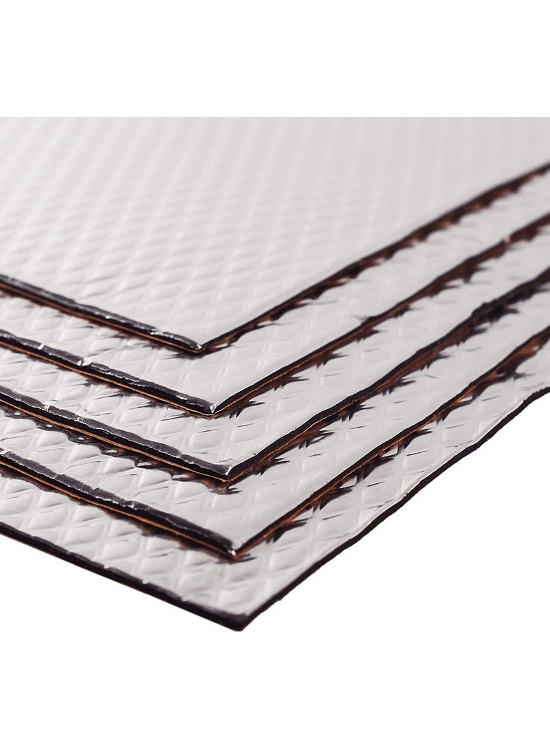 SYOSI 3mm thick self-adhesive soundproofing and shock-absorbing plate, car Sound deadening mat, Butyl Automotive Sound Deadener, Audio Noise Insulation and dampening(80cm*46cm) - Image 2