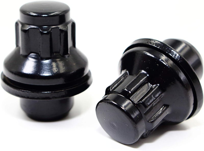 Veritek Performance Set of 4 Black Lug Nut Wheel Locks for Toyota Lexus Mitsubishi - Image 2