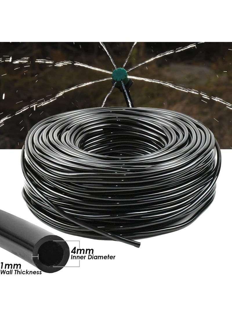 Scrolls - Irrigation Drippers, 100pcs Adjustable Irrigation Sprinklers Drip Irrigation System Kit Micro Flow Drip Head Irrigation Mist Nozzles for Vegetable Gardens or Flower Beds - Image 1