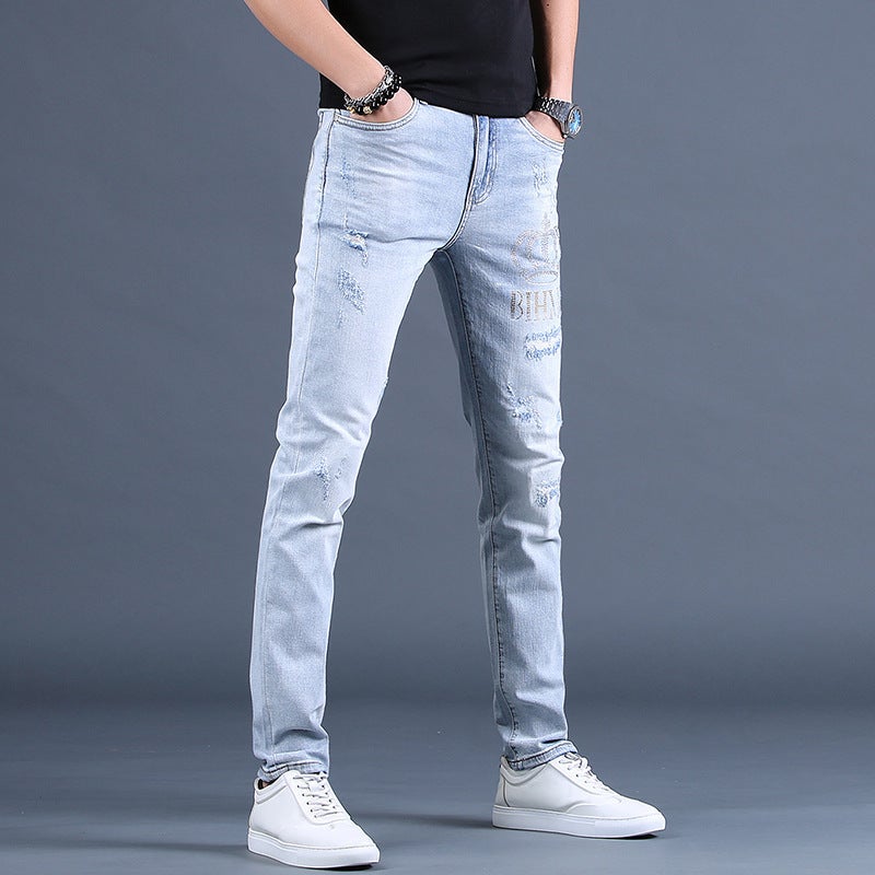 Unisex Casual Daily Denim Jeans - Image 4
