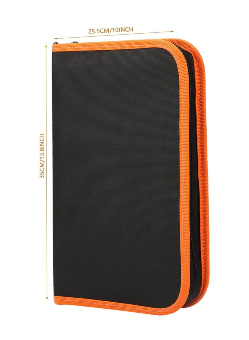 أدوات نحت اليقطين 13 قطعة مجموعة أدوات نحت اليقطين الحادة اليدوية مع حقيبة تخزين أدوات احترافية لقطع اليقطين - Image 2