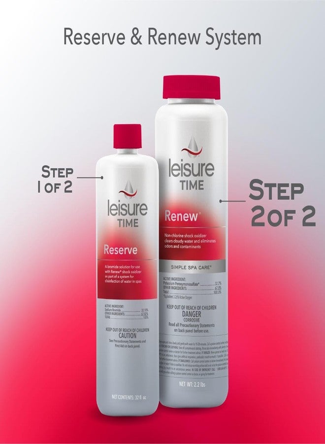 Leisure Time RENU2-04 Renew Hot Tub Shock, 4-Pack - Image 2