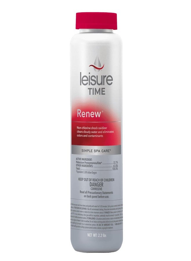 Leisure Time RENU2-04 Renew Hot Tub Shock, 4-Pack - Image 1