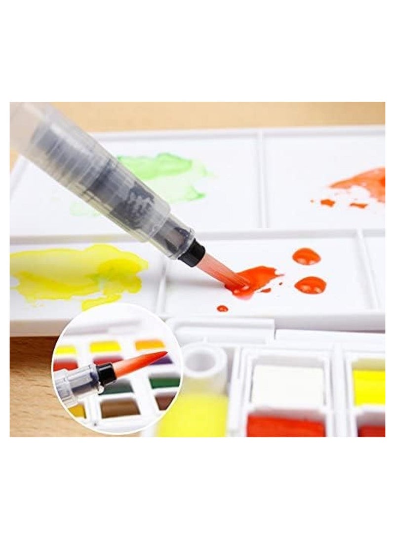 Superior -24 Watercolor Painting Set With Paintbrush - Image 4