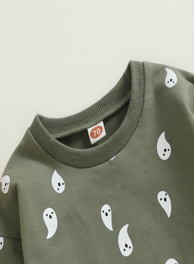Thorn Tree Halloween Baby Boy Girls Sweatshirt Long Sleeve Romper Oversize Sweater Crewneck Fall Winter Clothes - Image 3