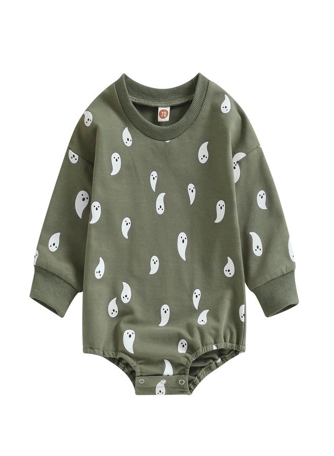 Thorn Tree Halloween Baby Boy Girls Sweatshirt Long Sleeve Romper Oversize Sweater Crewneck Fall Winter Clothes - Image 1