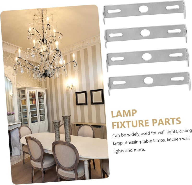 Hemobllo 40sets Ceiling Light Mounting Bracket for Fixture Installation Easy to Use Living Room Bedroom Office - Image 3