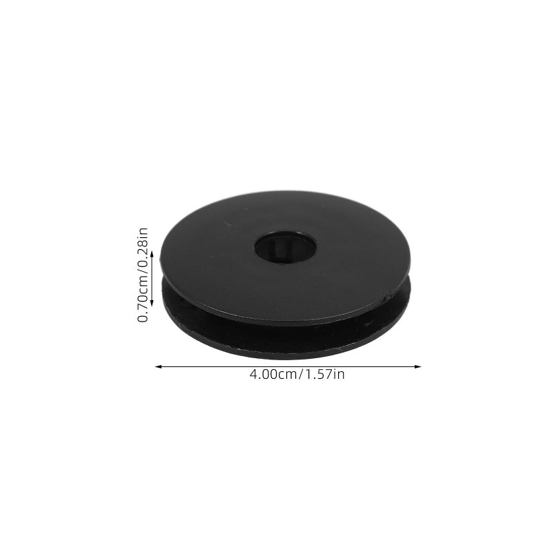 Universal Car Floor Mat Clips Set Of 4 Black Carpet Retainers For Vehicle Interior - Image 3