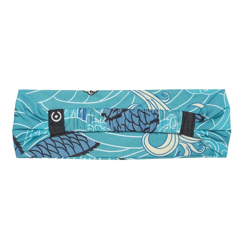 Coreteq Printed Multifunction Sports Sweatband Headband Microfiber Men and Women (Calm Blue) - Image 4