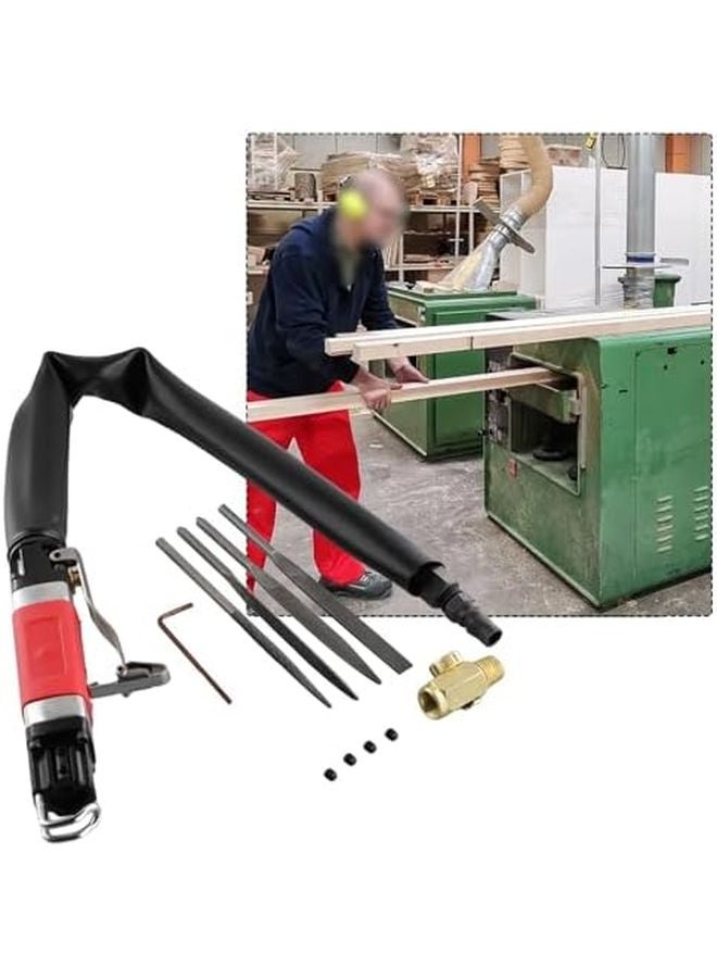 Pneumatic Reciprocating Air Saw 7800 RPM 5mm Chuck Anti Slip Safety Switch Metal Wood Cutting - Image 4