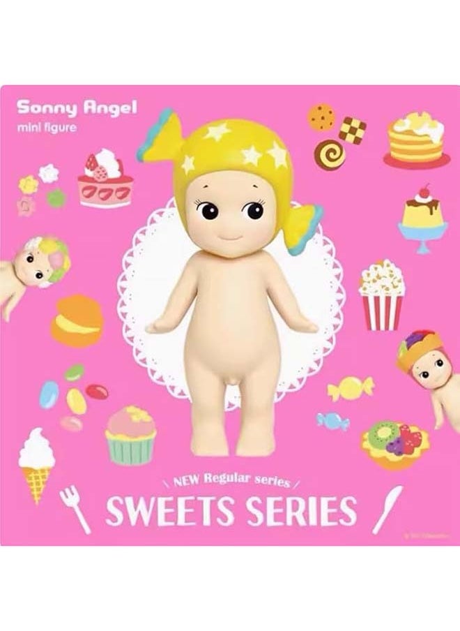 100% Authentic Sonny Angel Sweets - Original Mini Figure / 1 Sealed Blind Box, Multicolor, SAS65379