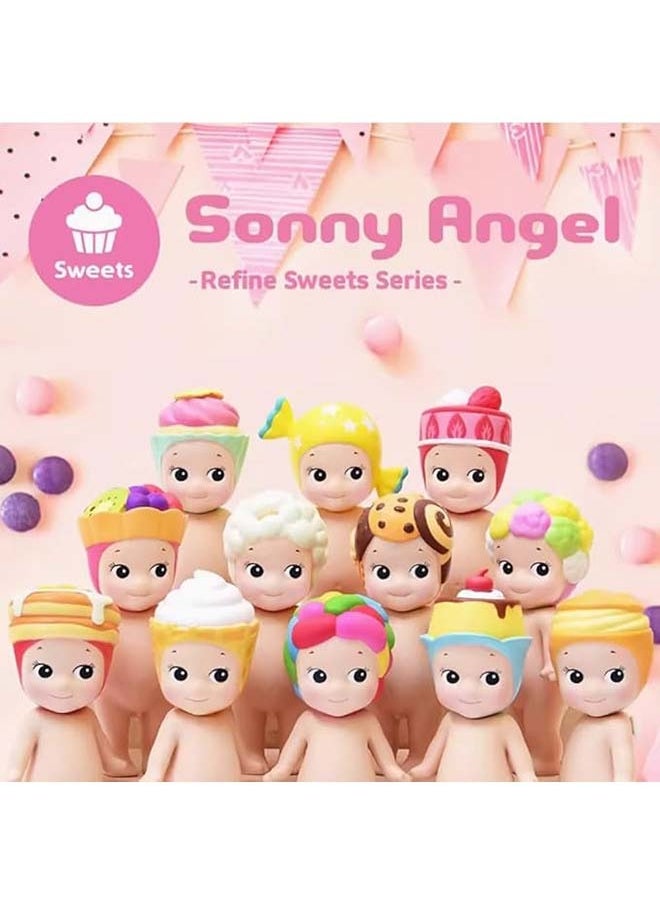 100% Authentic Sonny Angel Sweets - Original Mini Figure / 1 Sealed Blind Box, Multicolor, SAS65379