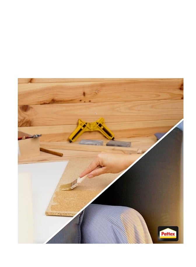 Pattex Pattex Super Strong Clear Seam Adhesive - 650g - Ultra-strong, versatile adhesive for instant and permanent bonding of a wide range of materials - Heat and moisture resistant - Ideal for crafts, home repairs, and industrial projects - Dries clear for professional, invisible results  - Image 5