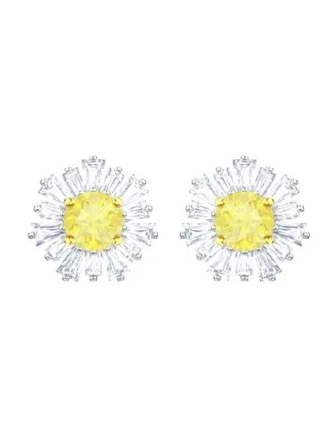 Chomel - Sunshine Pierced Stud Earrings - Image 1