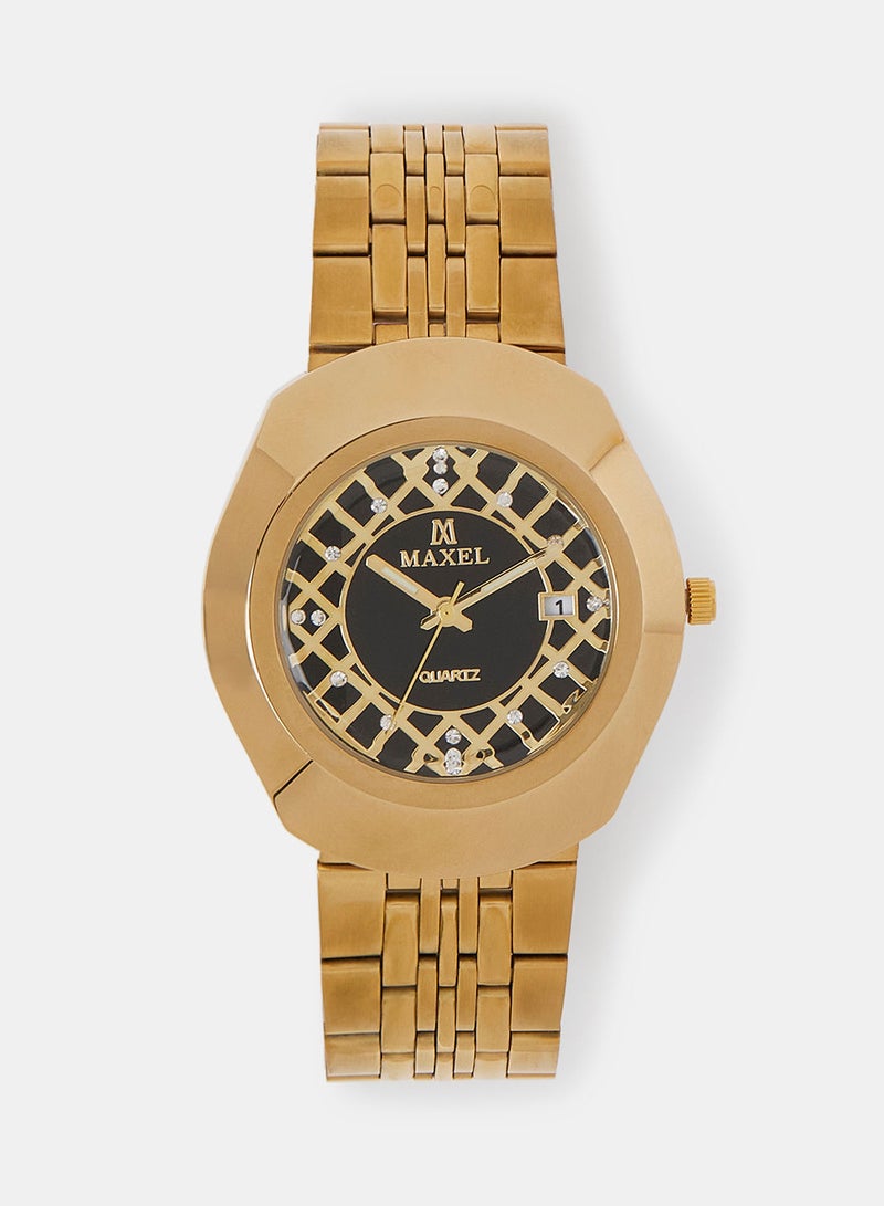 Maxel Men's Diastar Heritage Premium Analog Wrist Watch MX596 - 38mm - Image 1