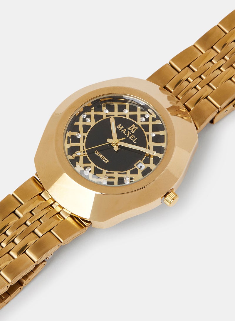 Maxel Men's Diastar Heritage Premium Analog Wrist Watch MX596 - 38mm - Image 3