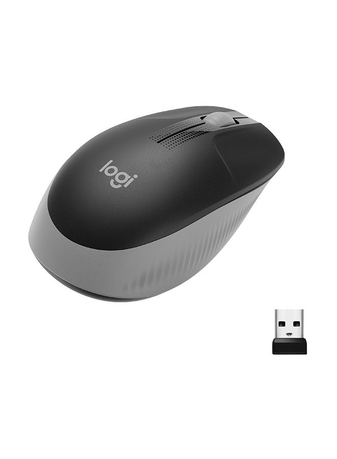 Logitech Wireless Mouse M190 Grey - Image 1