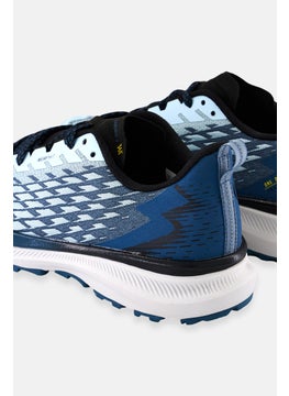 361 Degrees Women Lace Up Training Shoes, Teal Blue  - Image 2