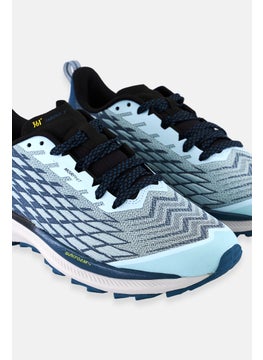 361 Degrees Women Lace Up Training Shoes, Teal Blue  - Image 3