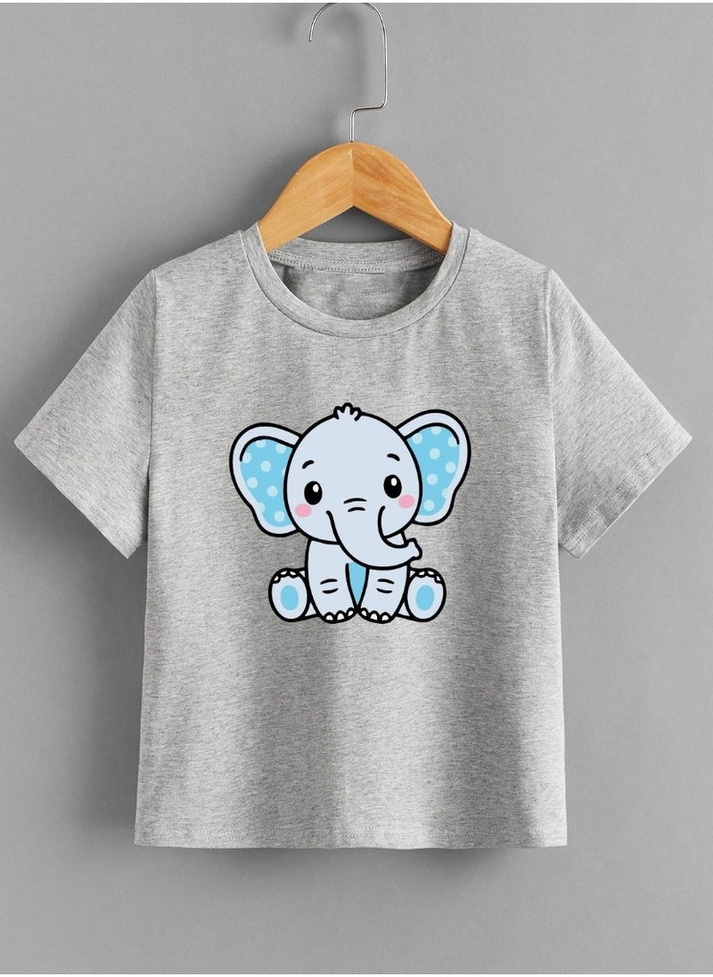 Mesery Mesery Mesery T- Shirts - For Boy - Printed-Grey  - Image 1