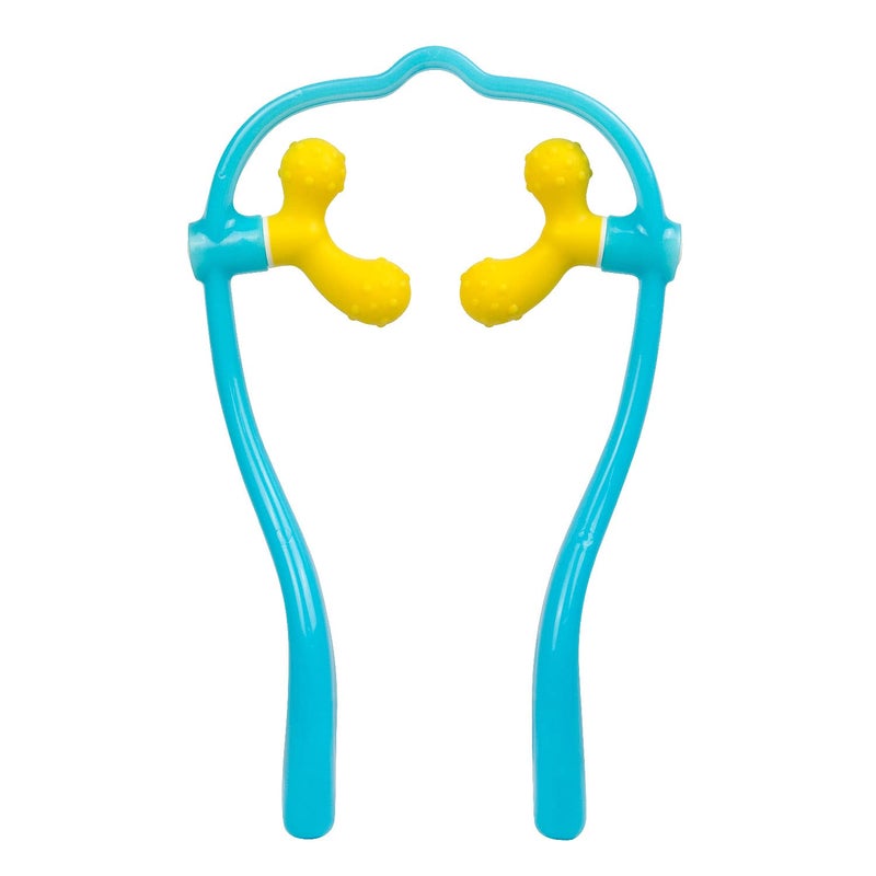 Lindo Shiatsu Neck Massager Adjustable Knobs for FourPoint Gentle Shiatsu or TwoPoint Deep Tissue Massage