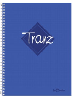 Le Color 4-Piece School Notebook Set A5 Tranz Square 200 Pages PP Cover  - Image 3