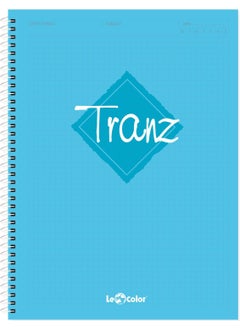 Le Color 4-Piece School Notebook Set A5 Tranz Square 200 Pages PP Cover  - Image 4