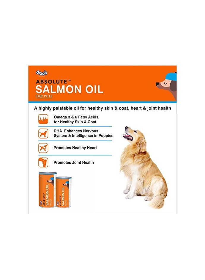 Drools Absolute Salmon Oil Syrup  300ML - Image 2