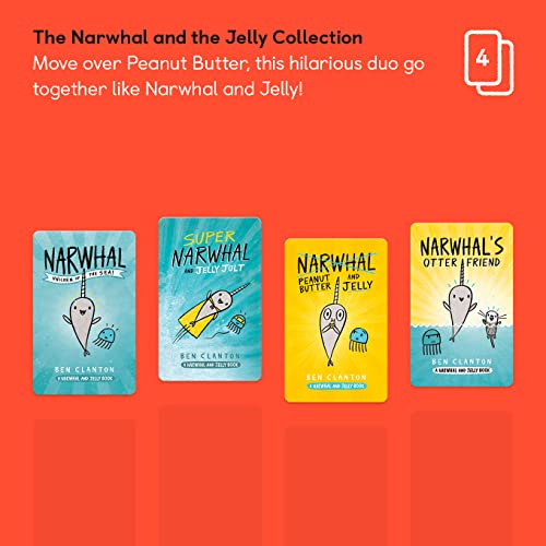 YOTO The Narwhal Jelly Collection by Ben Clanton 8 Kids Audio Cards for Use with Player Mini Allin1 Audio Device ScreenFree Listening with Fun Playtime Bedtime Travel Stories Ages 5 - Image 5