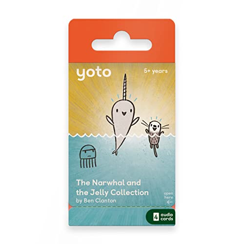 YOTO The Narwhal Jelly Collection by Ben Clanton 8 Kids Audio Cards for Use with Player Mini Allin1 Audio Device ScreenFree Listening with Fun Playtime Bedtime Travel Stories Ages 5 - Image 1