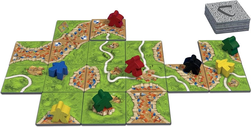 Z-Man Games Asmodee Carcassonne Board Game - Classic Tile-Laying Strategy Game, Family Fun Medieval Adventure for Kids & Adults, Ages 7+, 2-5 Players, 35 Minute Playtime - Image 3