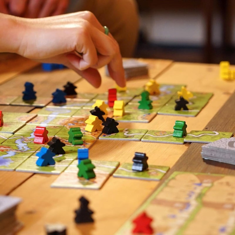 Z-Man Games Asmodee Carcassonne Board Game - Classic Tile-Laying Strategy Game, Family Fun Medieval Adventure for Kids & Adults, Ages 7+, 2-5 Players, 35 Minute Playtime - Image 5