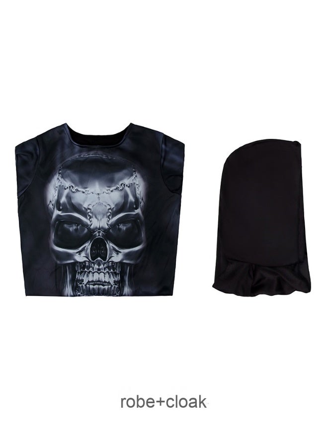Halloween Costume For Children A Role-playing Costume Of The Grim Reaper Cosplay Outfit For A Kindergarten Party Stage Performance - Image 1