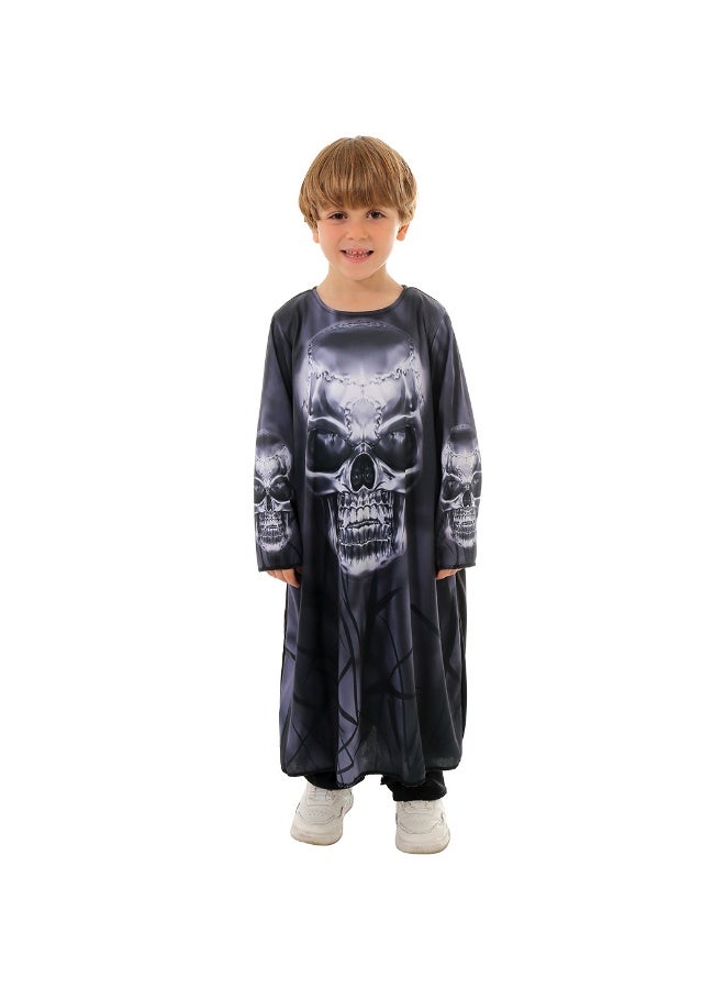 Halloween Costume For Children A Role-playing Costume Of The Grim Reaper Cosplay Outfit For A Kindergarten Party Stage Performance - Image 3
