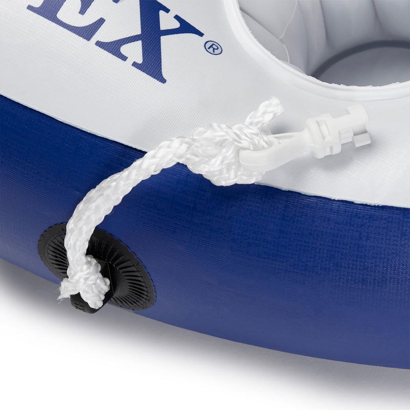 INTEX 56822EP Mega Chill Inflatable Cooler: Removable Ice Chest â€“ 5 Built-in Cup Holders â€“ 2 Durable Handles â€“ Easy-to-Use Connectors â€“ River Run Compatability - Image 4