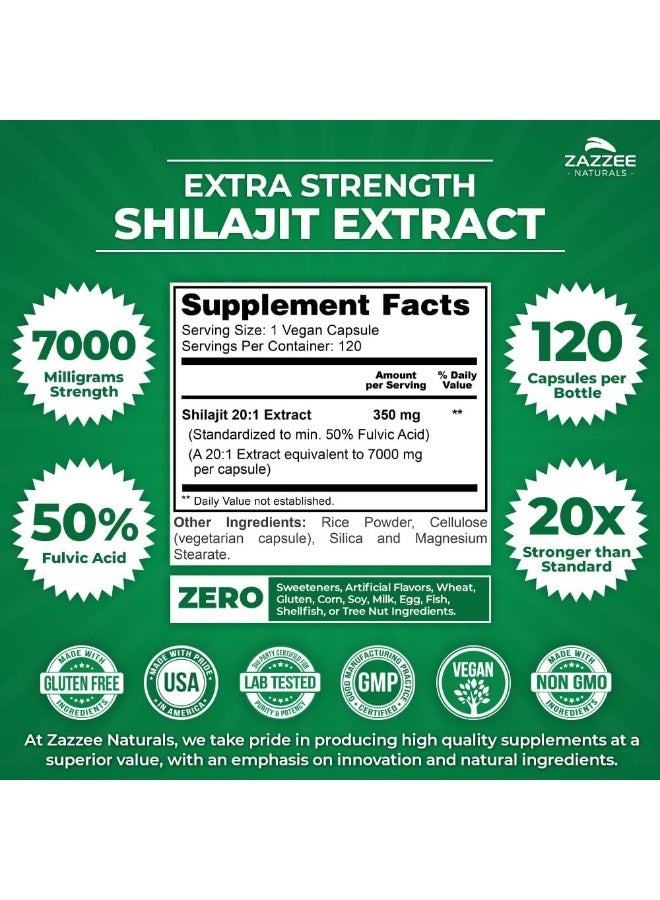 Zazzee Shilajit Extract Fulvic Acid - Image 2