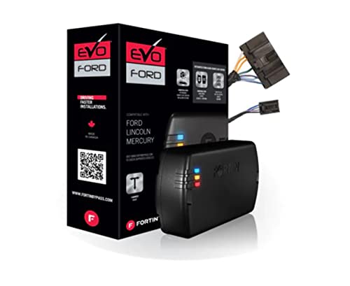 نظام بدء تشغيل السيارة عن بُعد Fortin EVOFORT3 StandAlone AddOn لمركبات فورد ذات المفتاح القابل للطي والدفع لبدء التشغيل