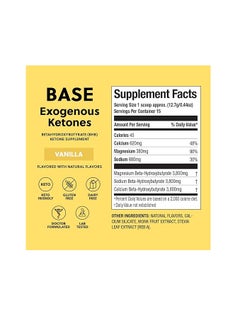 Perfect Keto Vanilla Base Exogenous ketones 6.7oz 191g  - Image 4