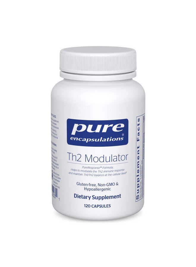 Pure Encapsulations Th2 Modulator ; Helps To Modulate The Th2 Immune Response And Maintain Th1/Th2 Balance* ; 120 Capsules - Image 1