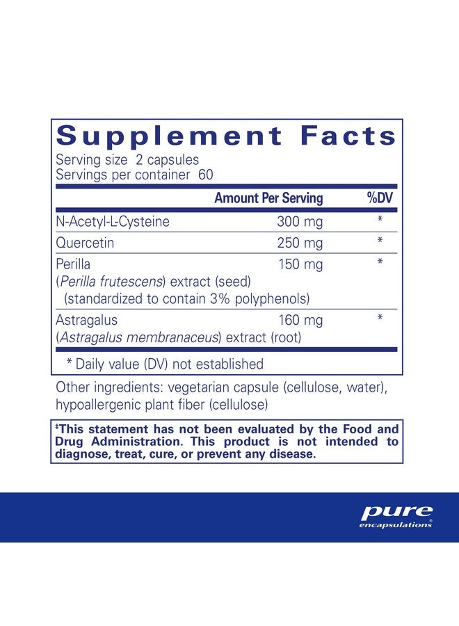 Pure Encapsulations Th2 Modulator ; Helps To Modulate The Th2 Immune Response And Maintain Th1/Th2 Balance* ; 120 Capsules - Image 3