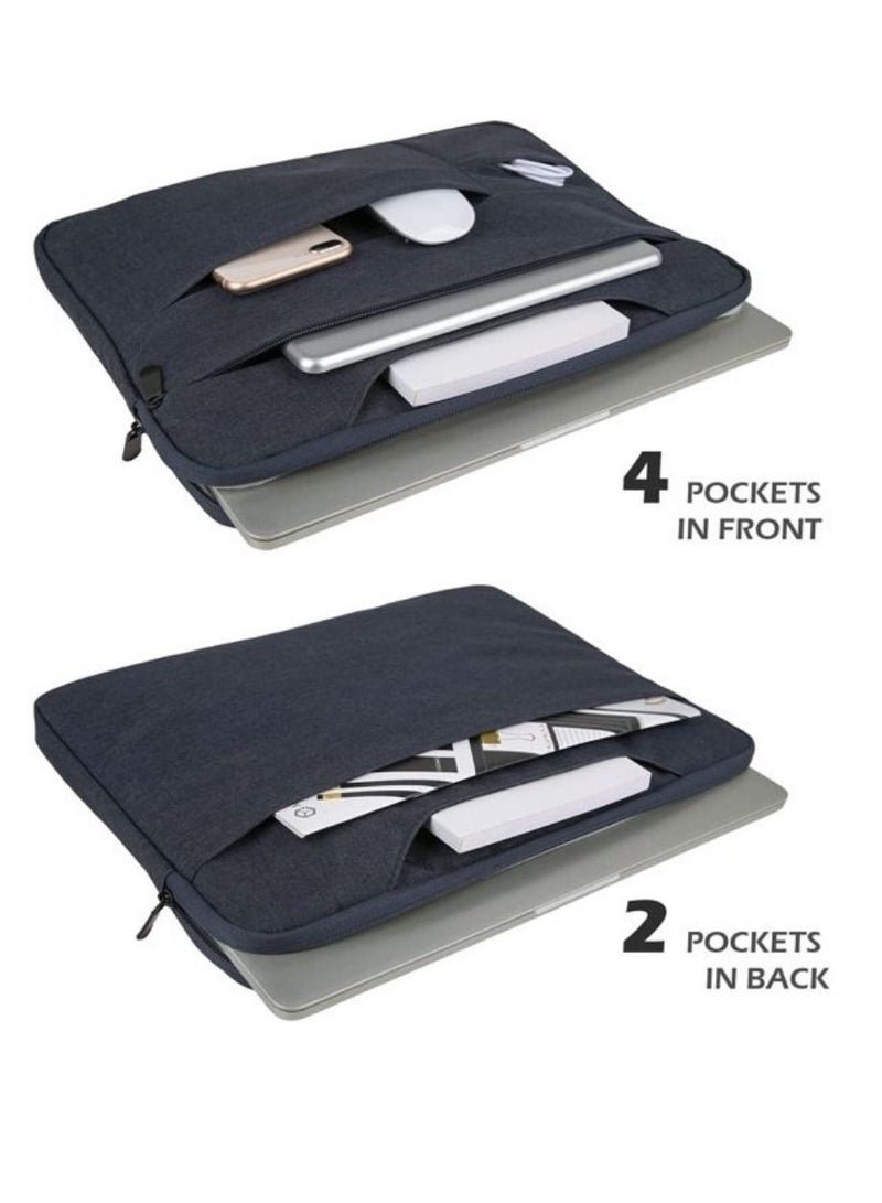 PROTECT 13-Inch Laptop Bag – Water-Resistant Premium Fabric – Top Loader Design – Model: BLT13.3BB - Image 4