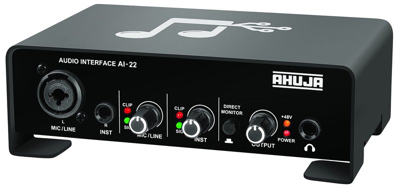 AHUJA AUDIO INTERFACE AI-22 (2 * 2 USB) - Image 1